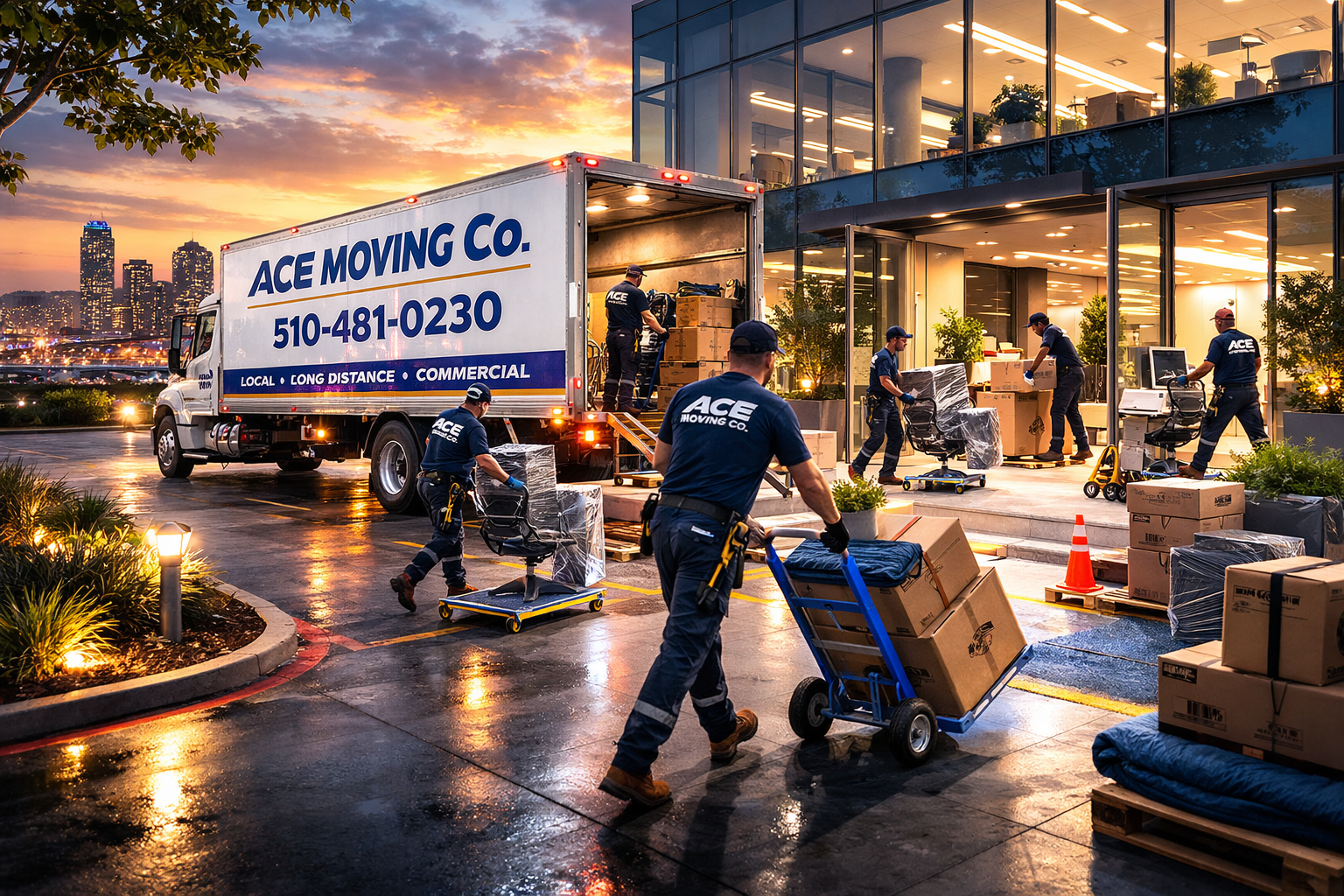 Bay Area Commercial Movers | Office & Warehouse Moving